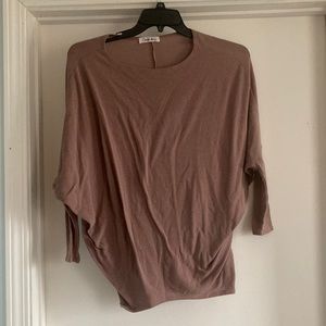 Mauve batwing sweater